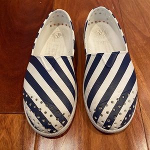 Native Verona navy/white stripe 12